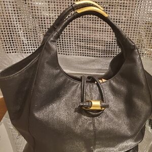 Antonio Melani Black Leather Bag